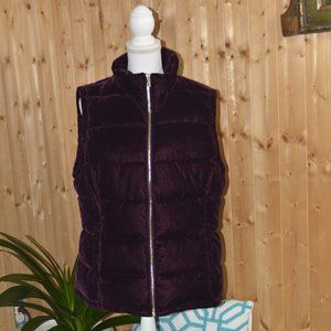 Calvin klein women’s size XL purple zip-up